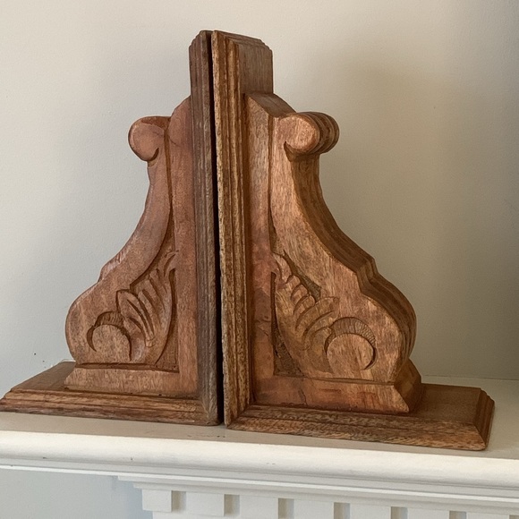 Set of 2 pcs Carved wooden corbels Corbels Bracket wall decor home new kitchen‎ - Picture 4 of 16